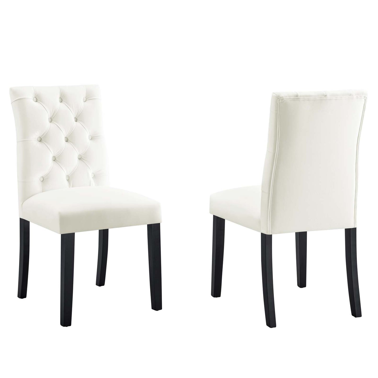 Duchess Performance Velvet Dining Chairs (Set of 2) by Modway