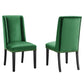 Baron Performance Velvet Dining Chairs (Set of 2) by Modway