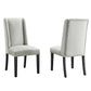 Baron Performance Velvet Dining Chairs (Set of 2) by Modway