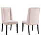 Baron Performance Velvet Dining Chairs (Set of 2) by Modway