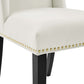 Baron Performance Velvet Dining Chairs (Set of 2) by Modway