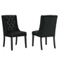 Baronet Performance Velvet Dining Chairs (Set of 2) by Modway