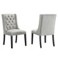 Baronet Performance Velvet Dining Chairs (Set of 2) by Modway