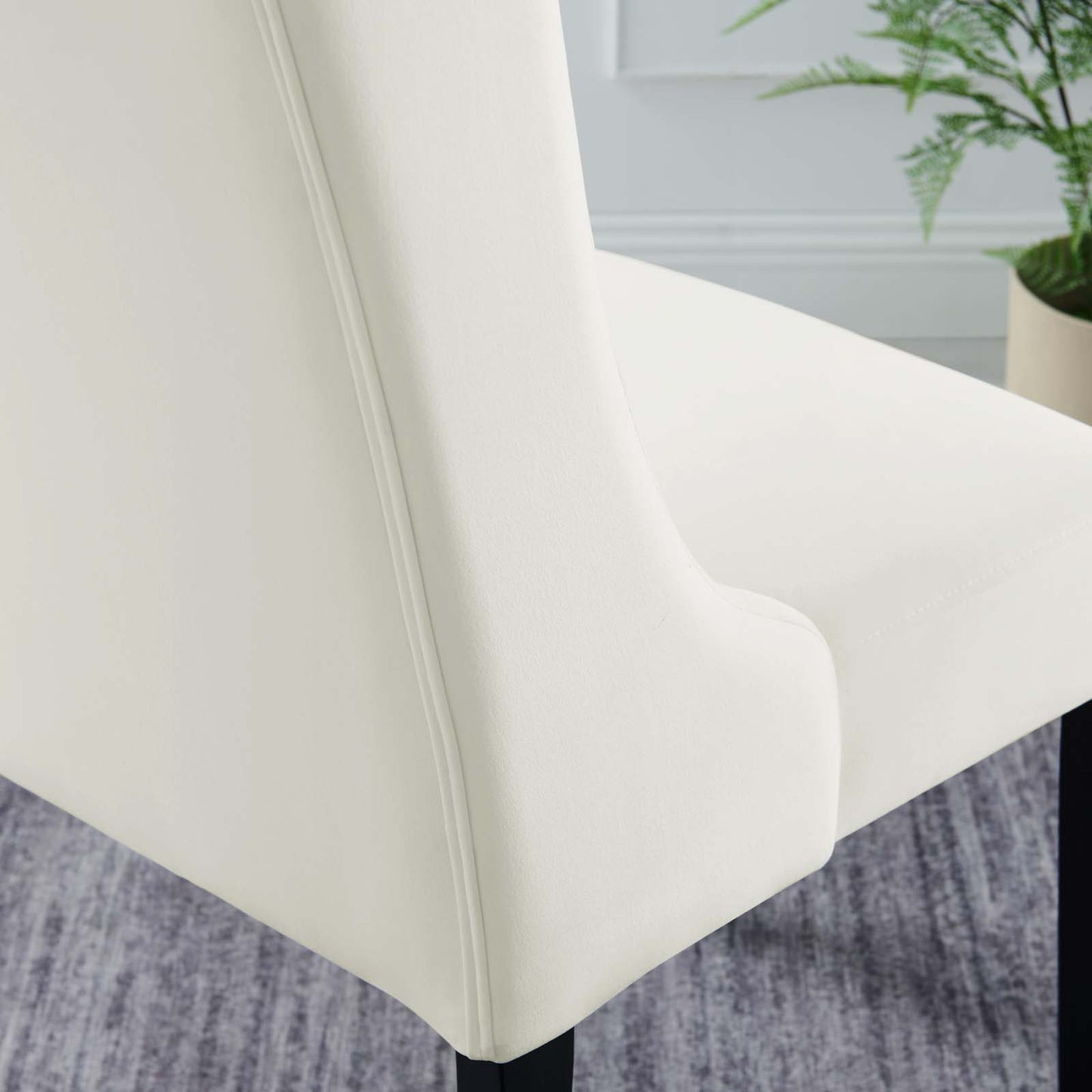 Baronet Performance Velvet Dining Chairs (Set of 2) by Modway