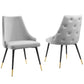 Adorn Dining Side Chair Performance Velvet Set of 2 by Modway