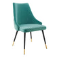 Adorn Dining Side Chair Performance Velvet Set of 2 by Modway