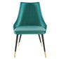Adorn Dining Side Chair Performance Velvet Set of 2 by Modway