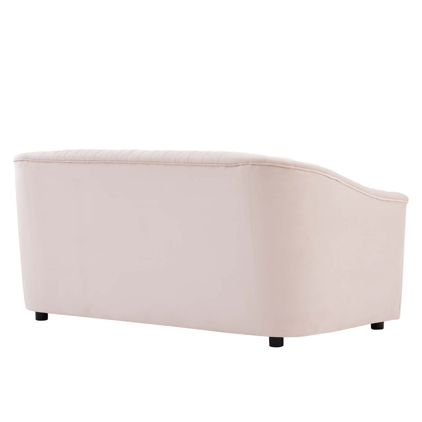 Announce Performance Velvet Channel Tufted Loveseat by Modway