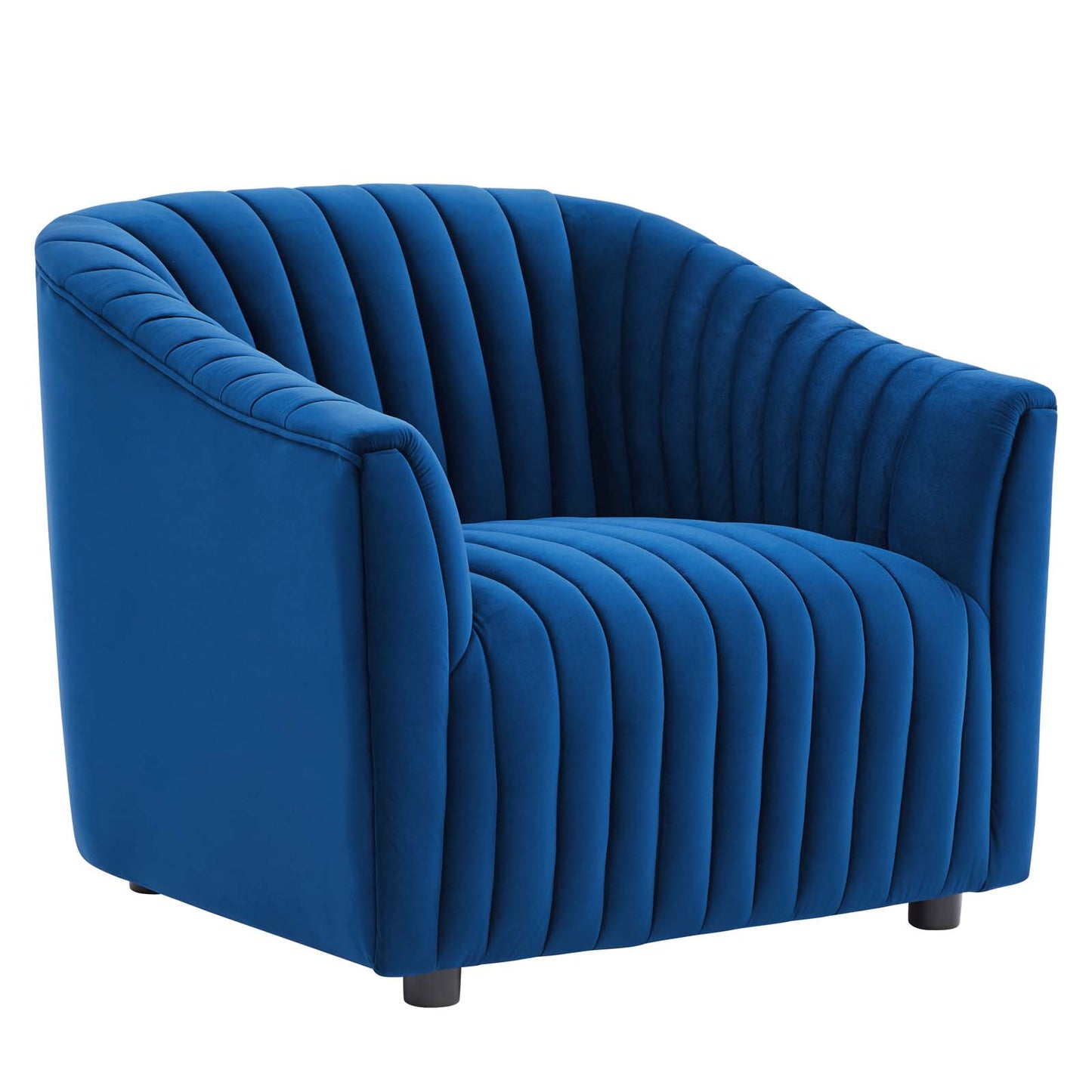 Announce Performance Velvet Channel Tufted Armchair by Modway