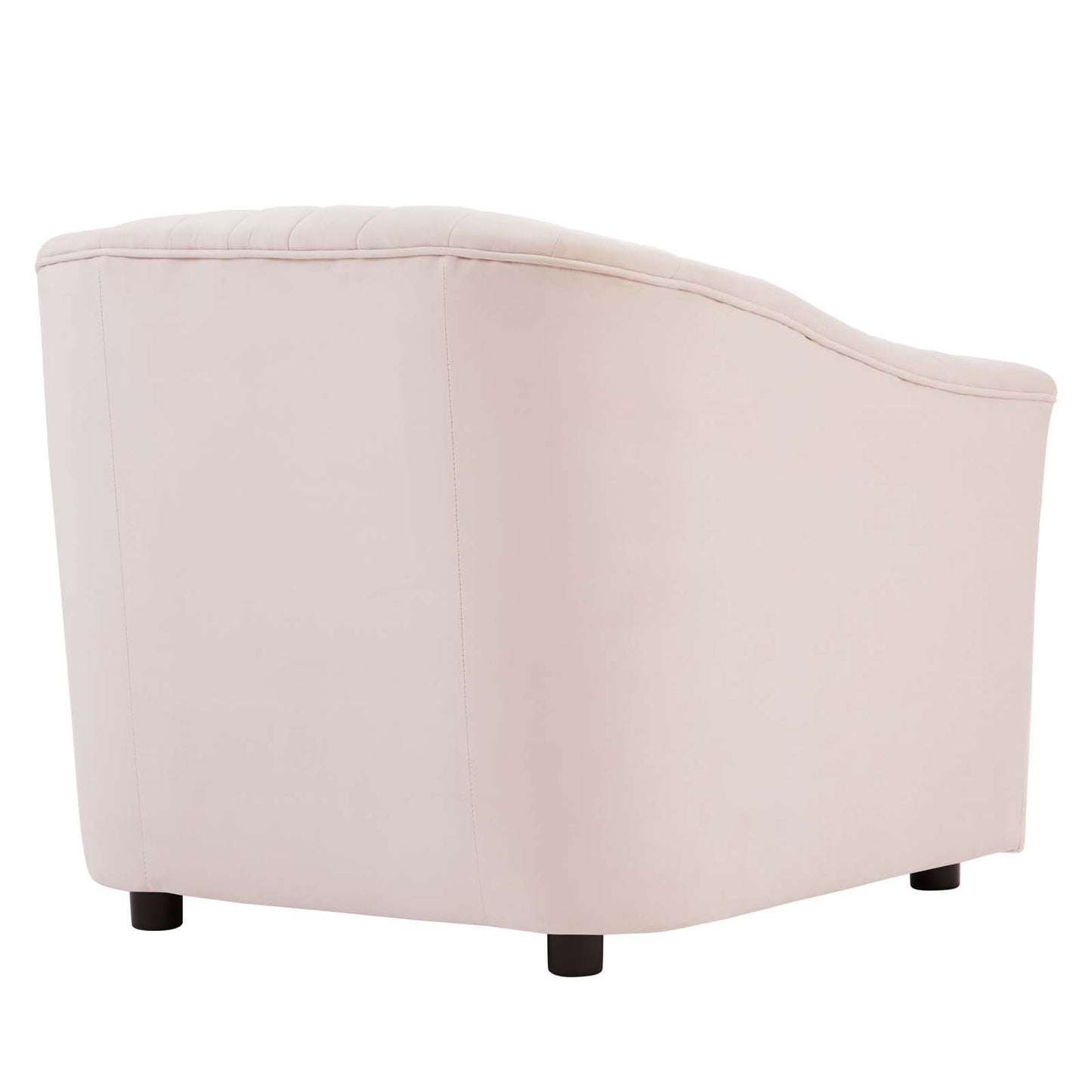 Announce Performance Velvet Channel Tufted Armchair by Modway