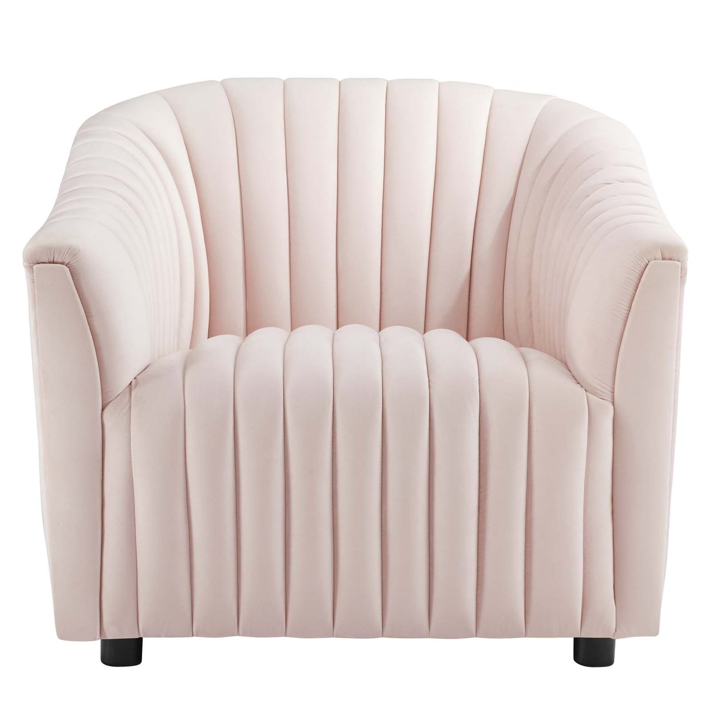 Announce Performance Velvet Channel Tufted Armchair by Modway