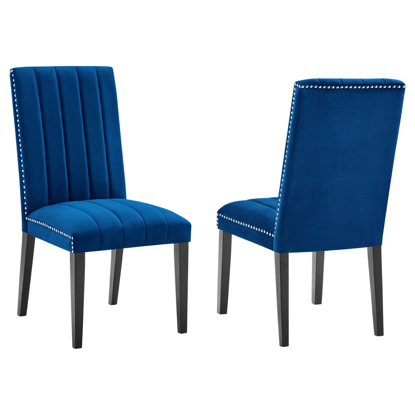 Catalyst Performance Velvet Dining Side Chairs - Set of 2 by Modway