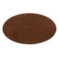 Tupelo 48" Oval Dining Table Gold Walnut by Modway