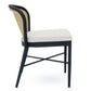 Melbourne Outdoor Patio Dining Side Chair in Ivory White by Modway