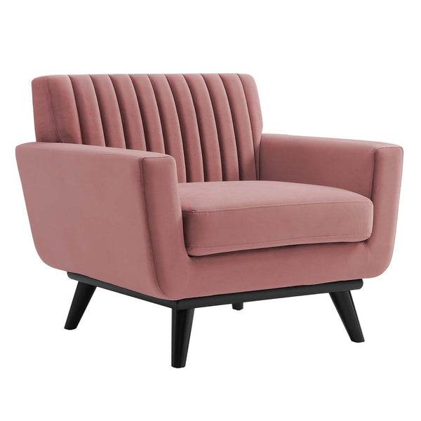 Engage Channel Tufted Performance Velvet Armchair by Modway