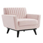 Engage Channel Tufted Performance Velvet Armchair by Modway