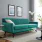 Engage Channel Tufted Performance Velvet Sofa by Modway
