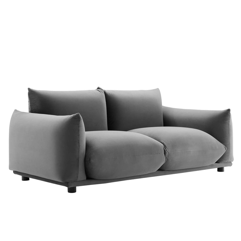 Copious Performance Velvet Loveseat by Modway