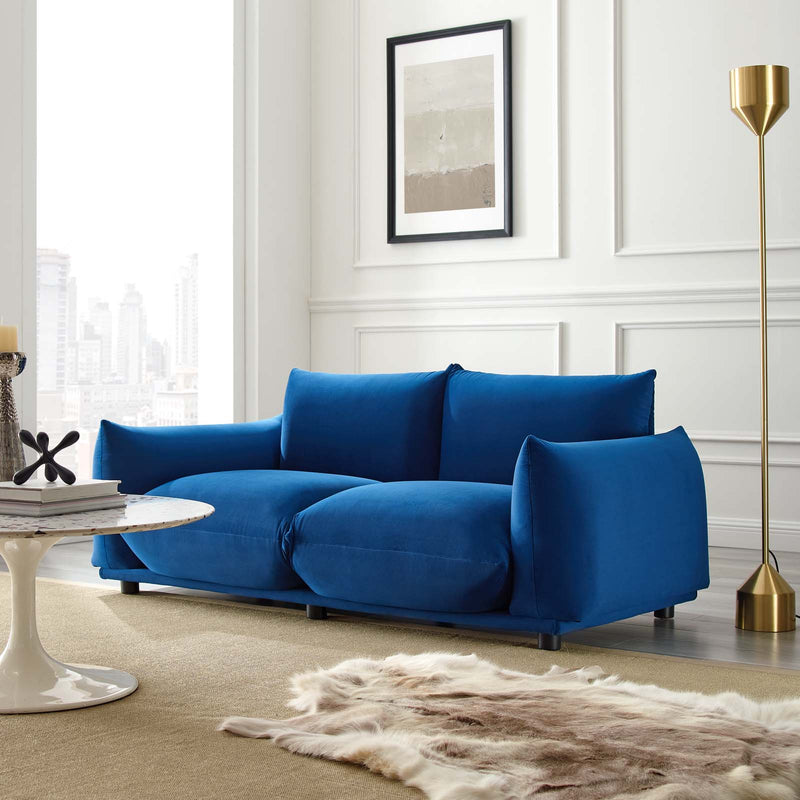 Copious Performance Velvet Loveseat by Modway