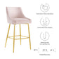 Discern Performance Velvet Bar Stool by Modway
