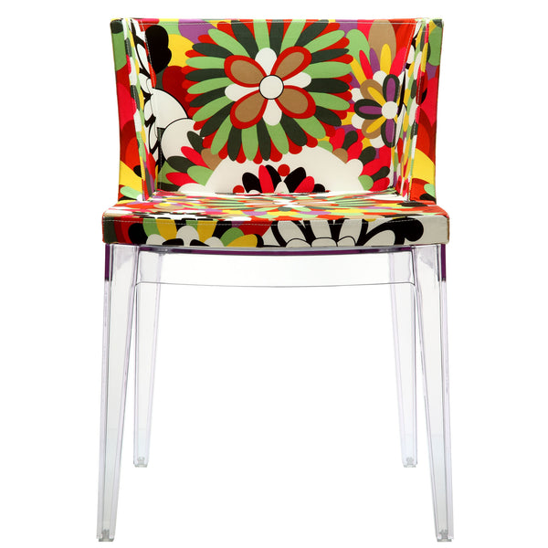 Flower Dining Side Chair Clear by Modway
