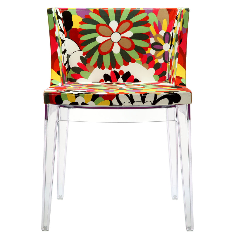 Flower Dining Side Chair Clear by Modway