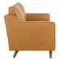 Impart Genuine Leather Loveseat by Modway