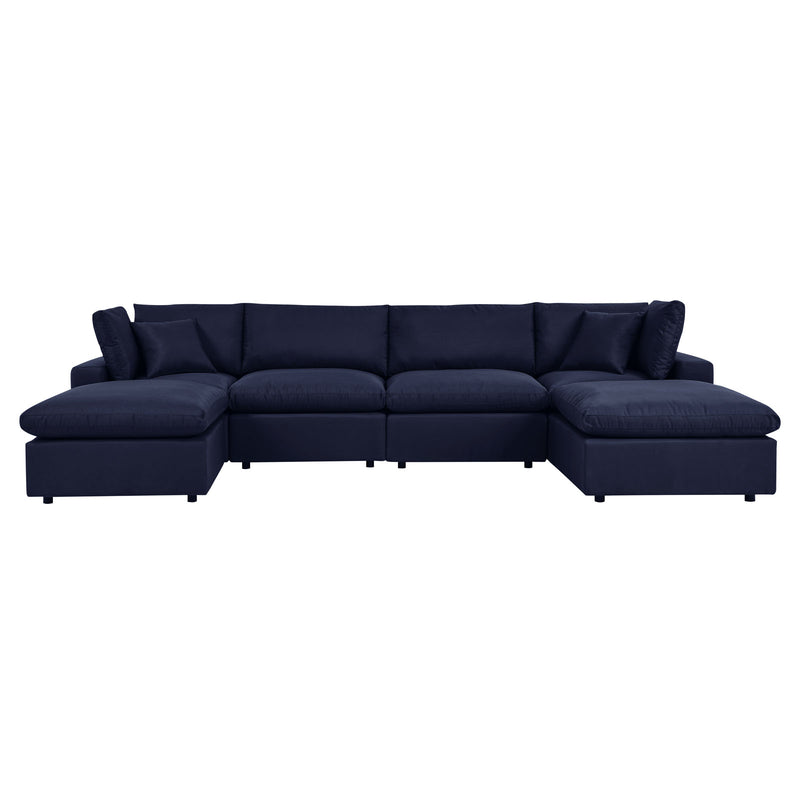 Commix 6-Piece Outdoor Patio Sectional Sofa by Modway
