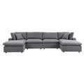 Commix 6-Piece Sunbrella Outdoor Patio Sectional Sofa by Modway