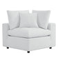 Commix 5-Piece Sunbrella Outdoor Grey Sectional Sofa by Modway