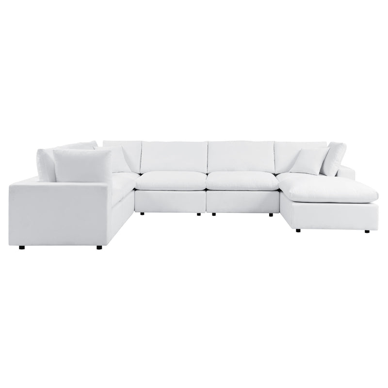 Commix 7-Piece Sunbrella Outdoor Patio Sectional Sofa by Modway
