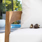 Brisbane Teak Wood Outdoor Patio Armchair by Modway