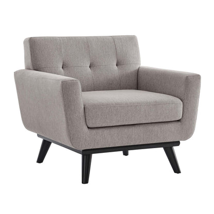 Engage Herringbone Fabric Armchair by Modway