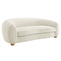 Abundant Boucle Upholstered Fabric Sofa by Modway