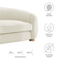 Abundant Boucle Upholstered Fabric Sofa by Modway