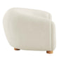 Abundant Boucle Upholstered Fabric Sofa by Modway