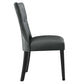 Silhouette Dining Vinyl Side Chair By Modway
