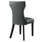 Silhouette Dining Vinyl Side Chair By Modway