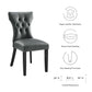 Silhouette Dining Vinyl Side Chair By Modway