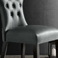 Silhouette Dining Vinyl Side Chair By Modway