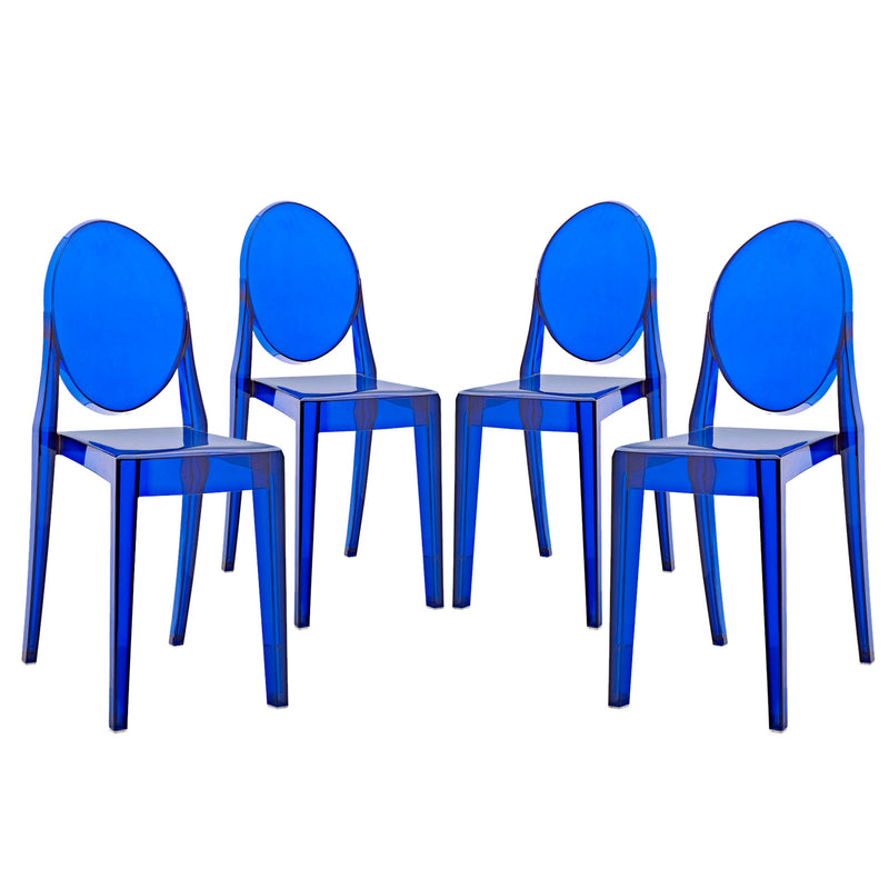 Casper Dining Chairs Set of 4 by Modway