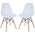 Pyramid Dining Side Chairs Set of 2 by Modway