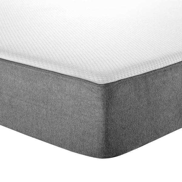Flexhaven 10" Queen Memory mattress in White by Modway