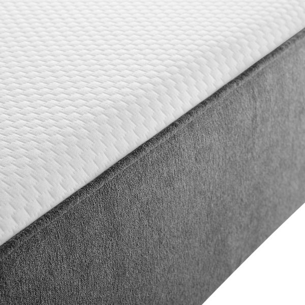 Flexhaven 10" Twin Memory Mattress in White by Modway