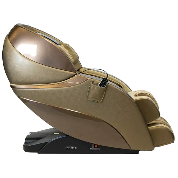 Infinity Genesis Max 4D Massage Chairs in Brown Tan