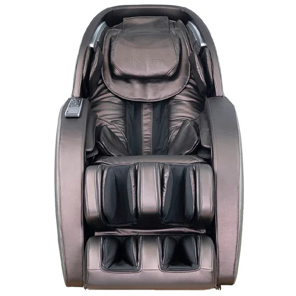 Infinity Genesis Max 4D Massage Chairs in Grey Dark Brown