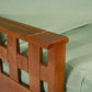 Lambton Warm Cherry Full Wall Hugger Futon Frame (KD) - Futons 4 Less