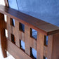 Lambton Dark Cherry Queen Wall Hugger Futon Frame - Futons 4 Less