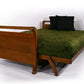 Lexington Warm Cherry Queen Wall Hugger Futon Frame (KD) - Futons 4 Less