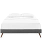 Loryn Full Fabric Bed Frame with Round Splayed Legs | Polyester by Modway